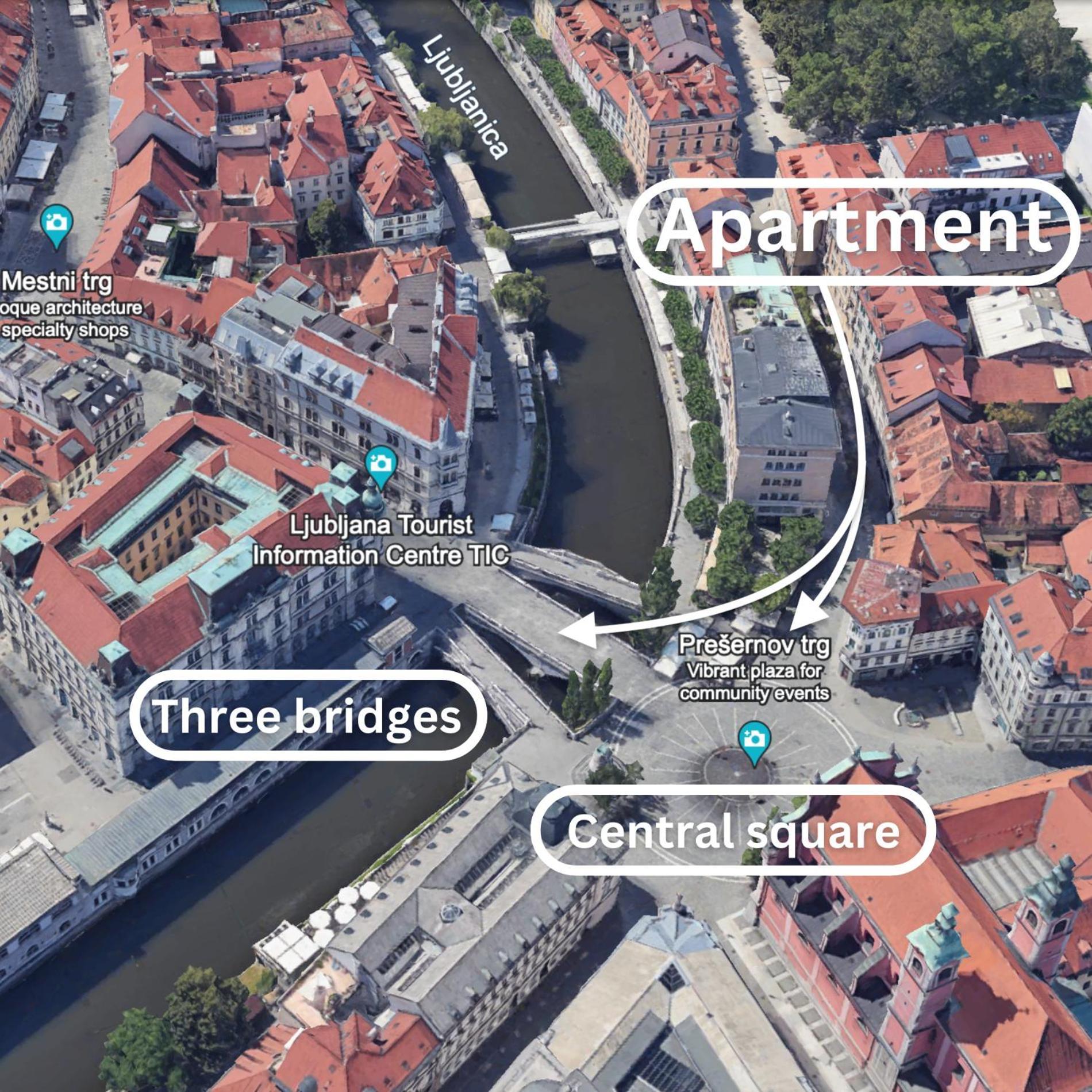 Authentic City Stay Ljubljana Exteriör bild